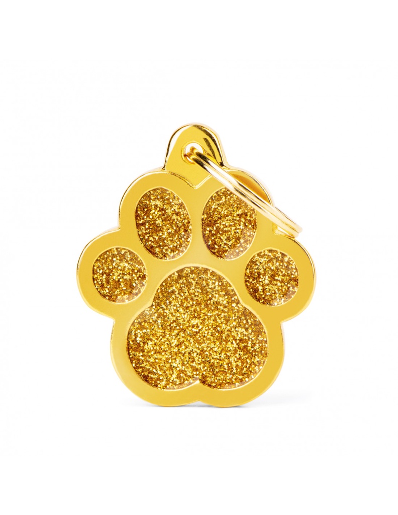 Big Paw Glitter Gold