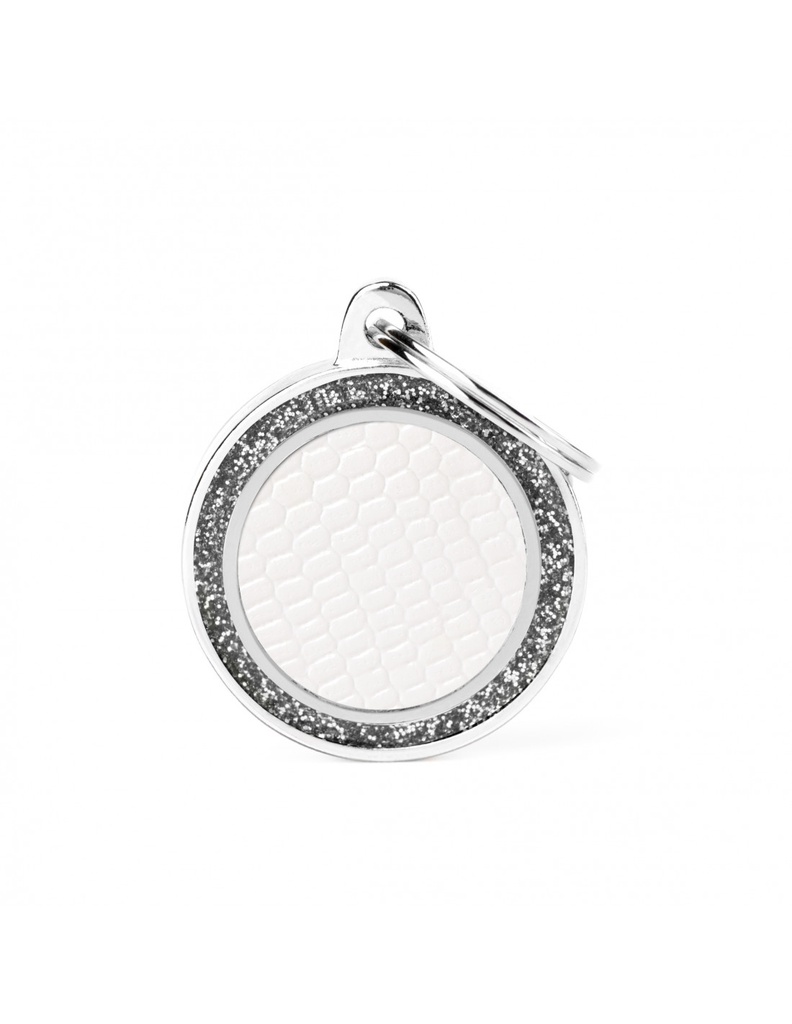 Medium Circle Saint Tropez White