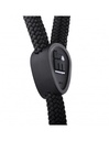 Leash Black Nylon M 12x110 mm