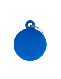 [08000834] Big Round Aluminum Blue