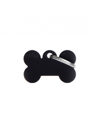 [08000852] Small Bone Aluminum Black