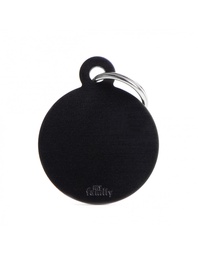 [08000858] Big Round Aluminum Black