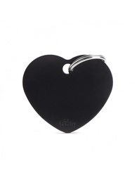 [08000862] Big Heart Aluminum Black