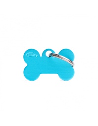 [08000882] Small Bone Aluminum Light Blue