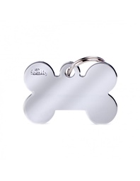 [08000782] Big Bone Chromed Brass