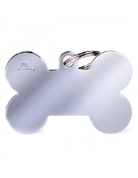 [08000784] XL Bone Chromed Brass