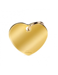 [08000778] Big Heart Golden Brass