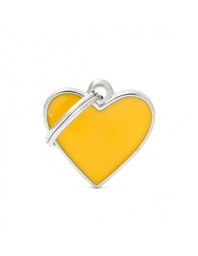 [08000740] Small Heart Yellow