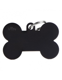 [08000808] Black XL Aluminum Bone