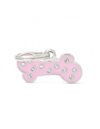 [08000234] Small Pink Bone Strass