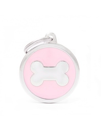 [08000608] Pink Big Circle Bone