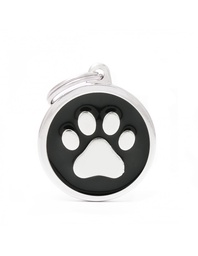 [08000616] Black Big Circle Paw