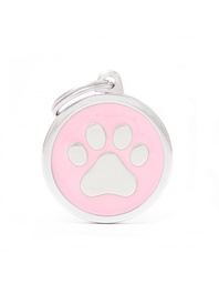 [08000618] Pink Big Circle Paw