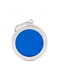 [08000638] Big Circle Blue Round Logo