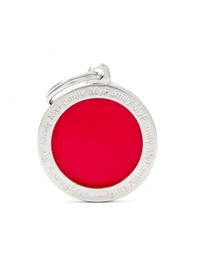 [08000640] Big Circle Red Round Logo