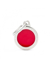 [08000646] Small Circle Red Round Logo
