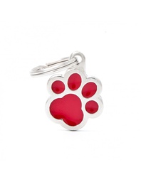 [08000648] Red Pawprint 