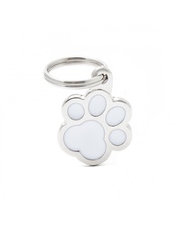 [08000650] White Pawprint 