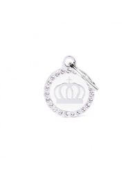 [08000162] White Glam Crown