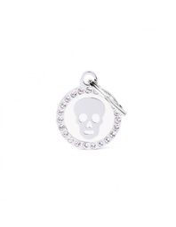 [08000164] White Glam Skull
