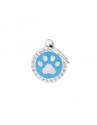 [08000168] Light Blue Glam Paw