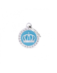 [08000172] Light Blue Glam Crown