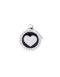 [08000180] Black Glam Heart