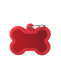 [08000028] Red Bone Alu Red Rubber
