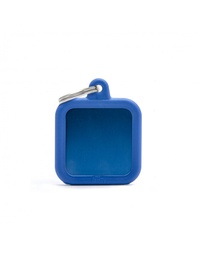 [08000042] Blue Square Alu Blue Rubber