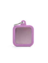 [08000044] Pink Square Alu Pink Rubber