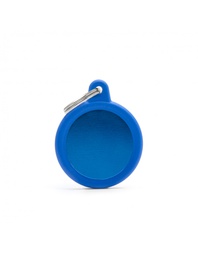 [08000052] Blue Circle Alu Blue Rubber