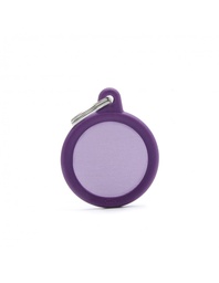 [08000056] Purple Circle Alu Purple Rubber