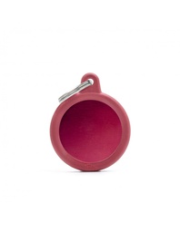 [08000058] Red Circle Alu Red Rubber