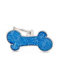 [08000486] Big Bone Glitter Blue