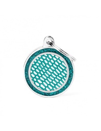 [08000596] Medium Circle Saint Tropez Turquoise