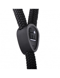 [08003005] Leash Black Nylon M 12x180 mm