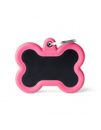 [08000942] Black Bone Alu Pink Rubber