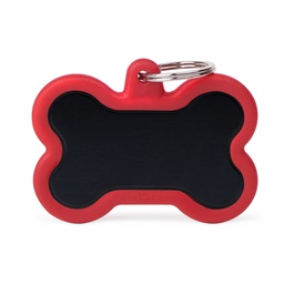 [08000980] Black Bone XL Alu Red Rubber