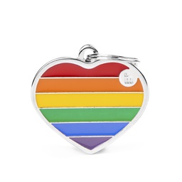 [08001038] L Heart Rainbow