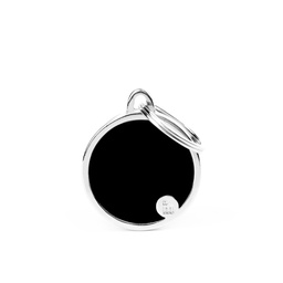 [08001108] M Circle Black