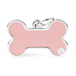 [08001186] XL Bone Pink Logo