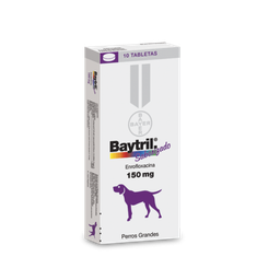 [11010035] Baytril Flavour Tabl. 150MG 2x10