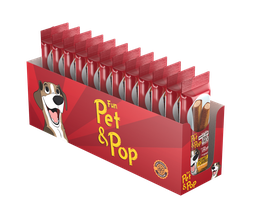 [040212162] Pet&amp;Pop Munchi Bone Peanut 12x160Gs