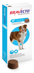 [06001004] Bravecto 1000 Mg x 1 Tab ( 20 - 40 KG )