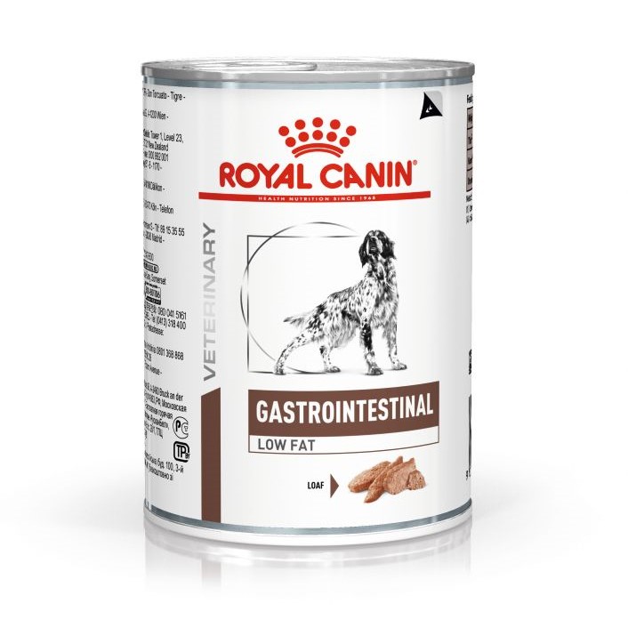 VHN Gastointestinal Low Fat Wet Dog