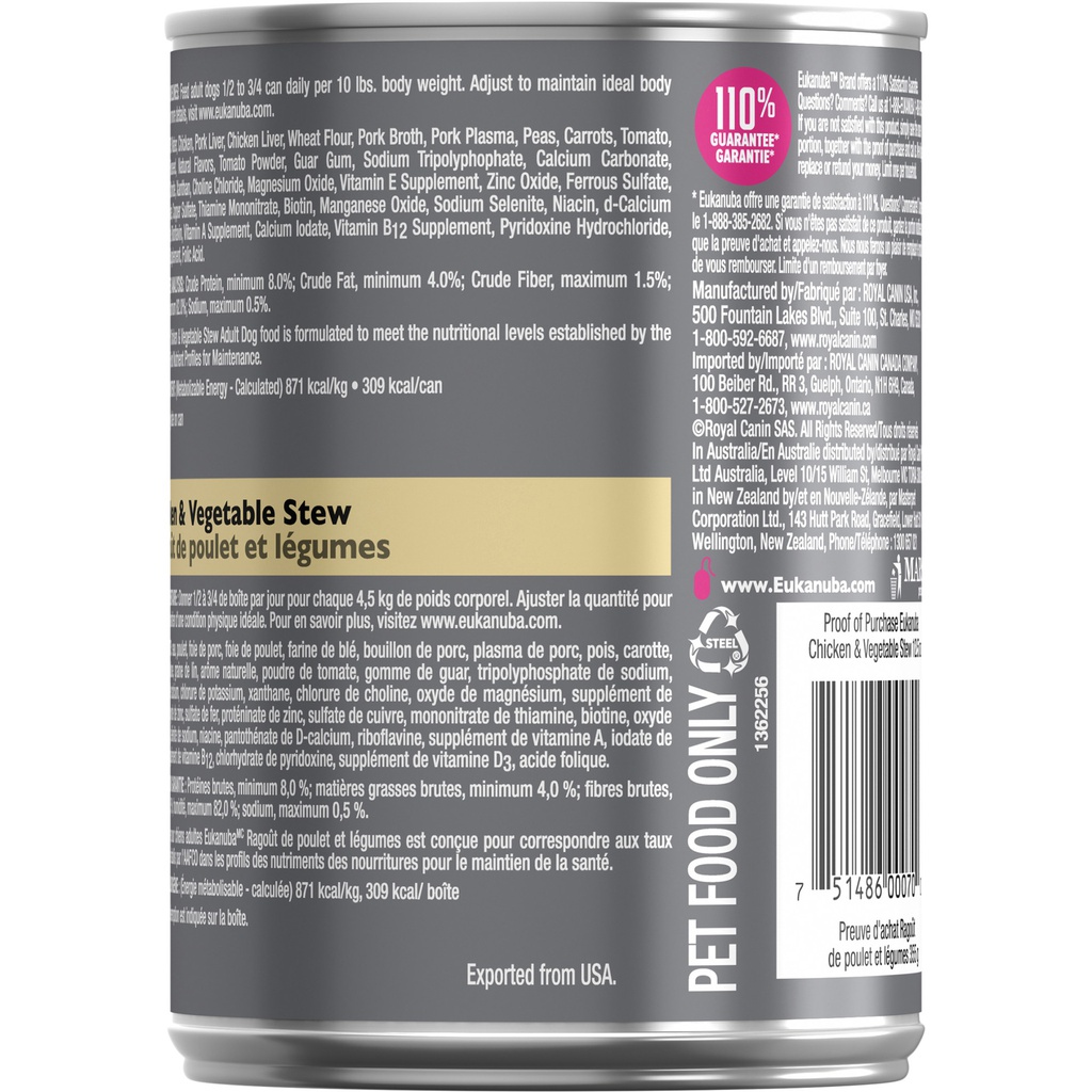 Adult Chicken Veg Wet 2