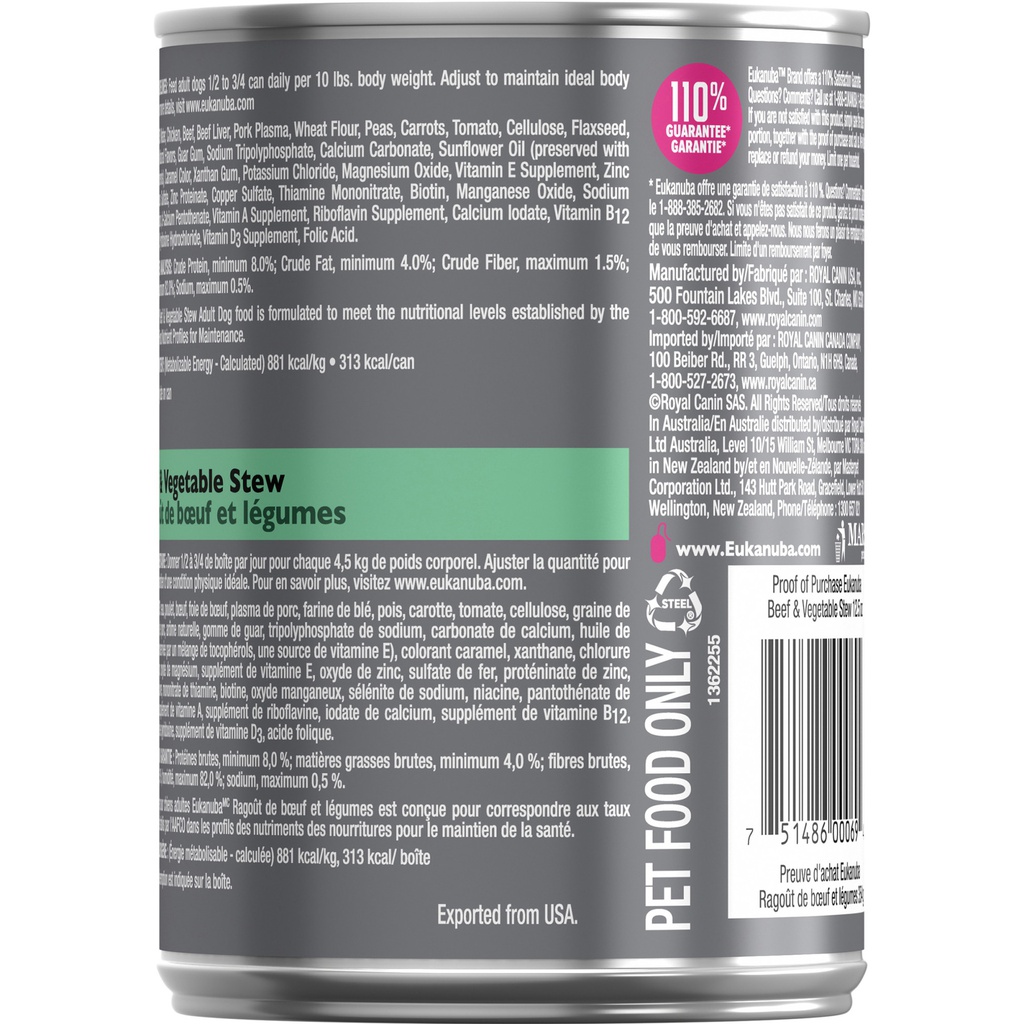 Adult Beef Veg Wet 2