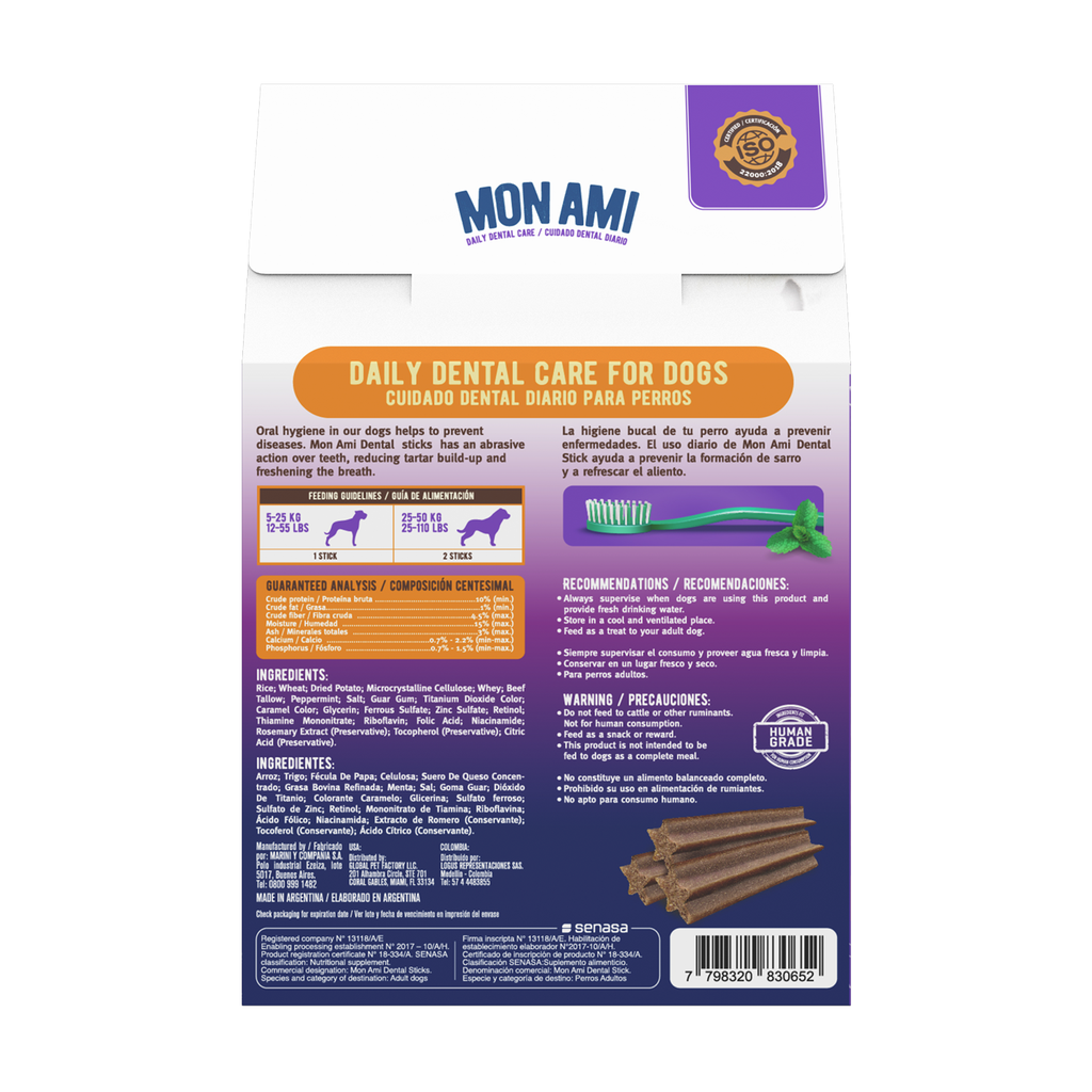 Dental Clean Pippermint Flavored 400 gr 1