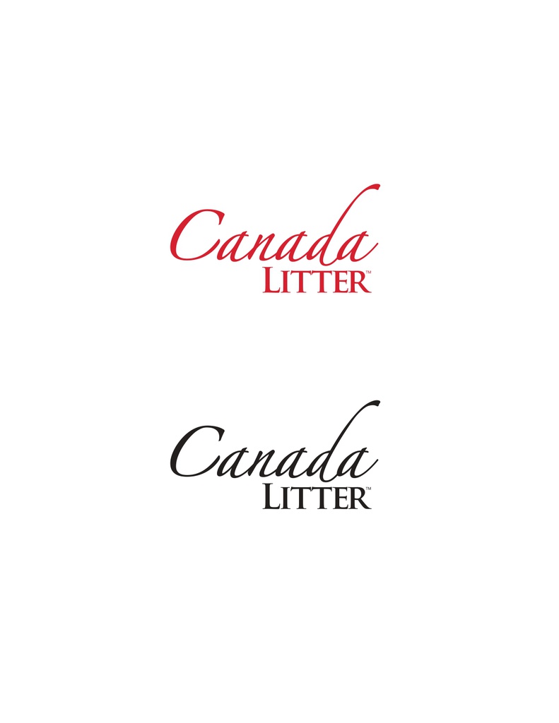 Canada Litter Red-Black Logo
