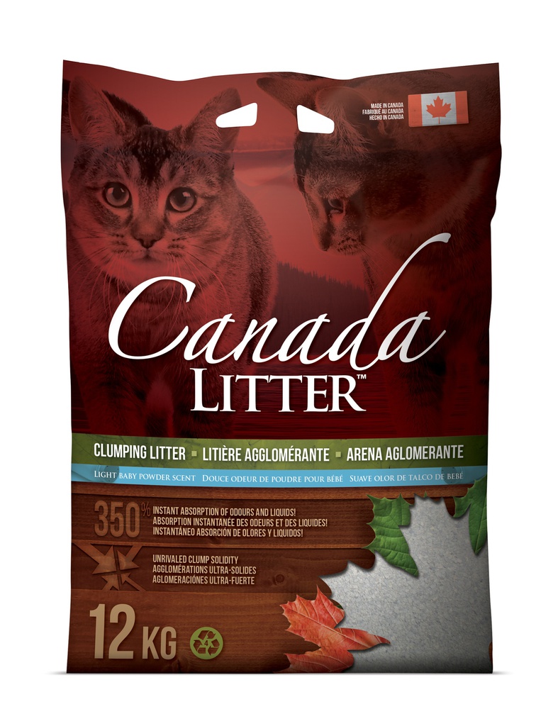 Canada Litter Baby Powder 12 Kg Front